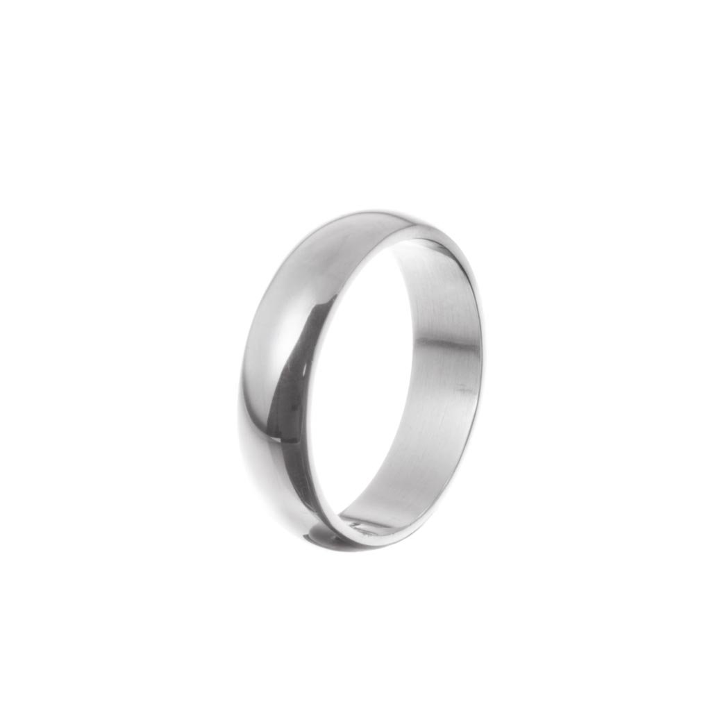 Anillo tipo argolla de Plata