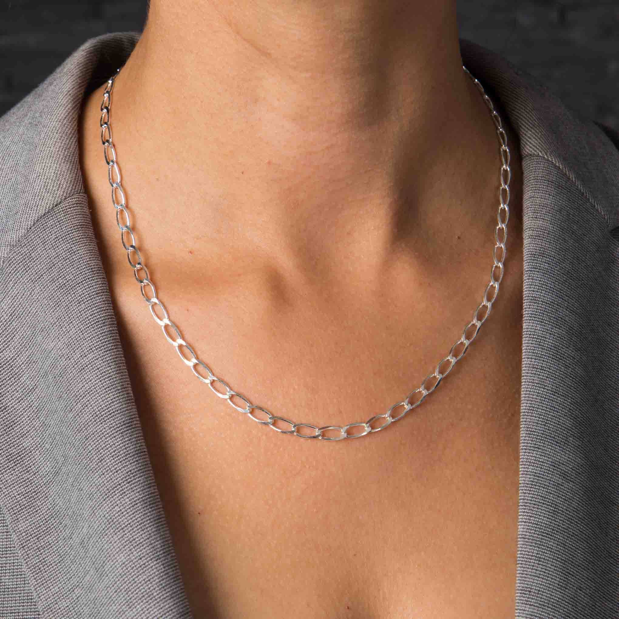 Cadena Éxito 40 de plata .925