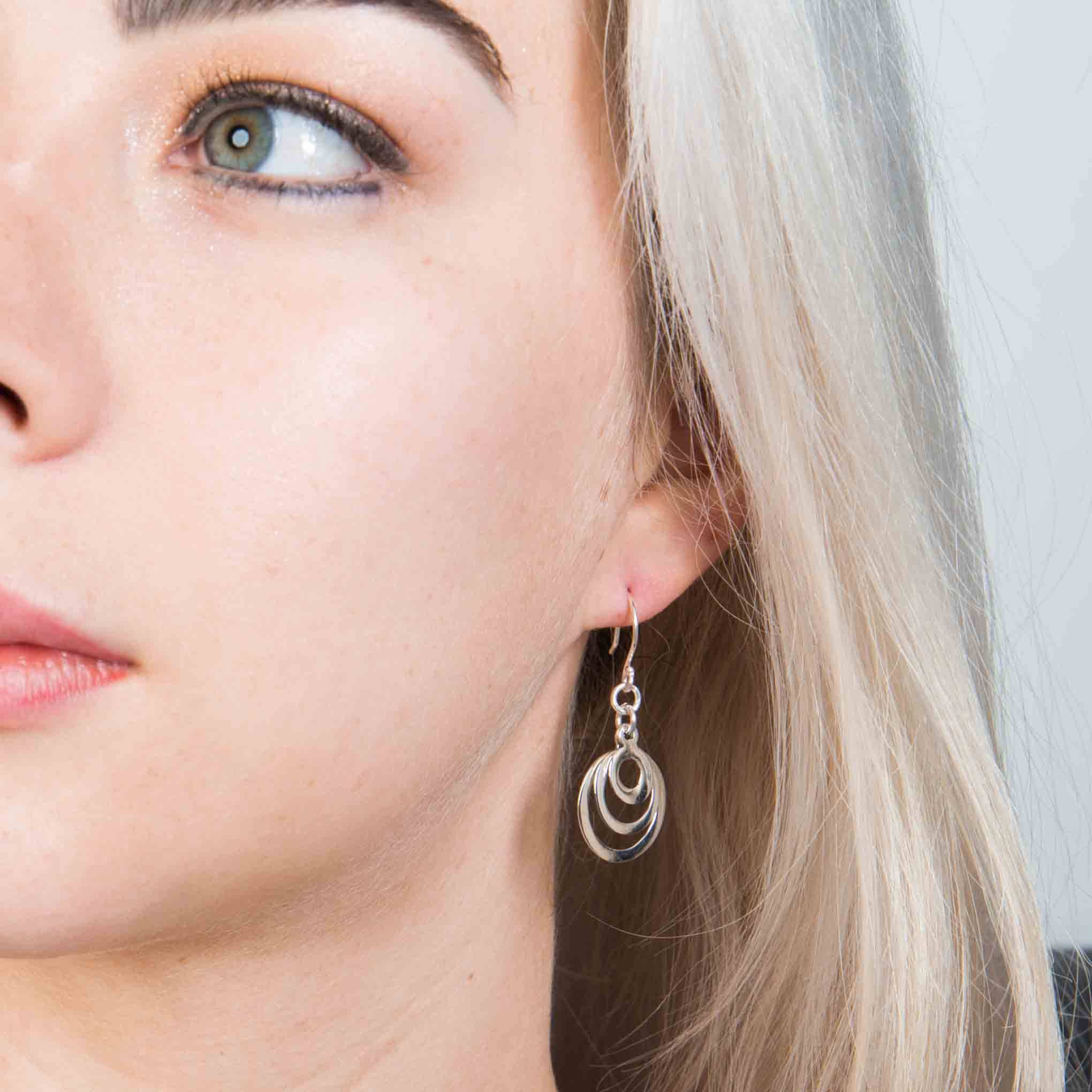 Aretes aros miniatura